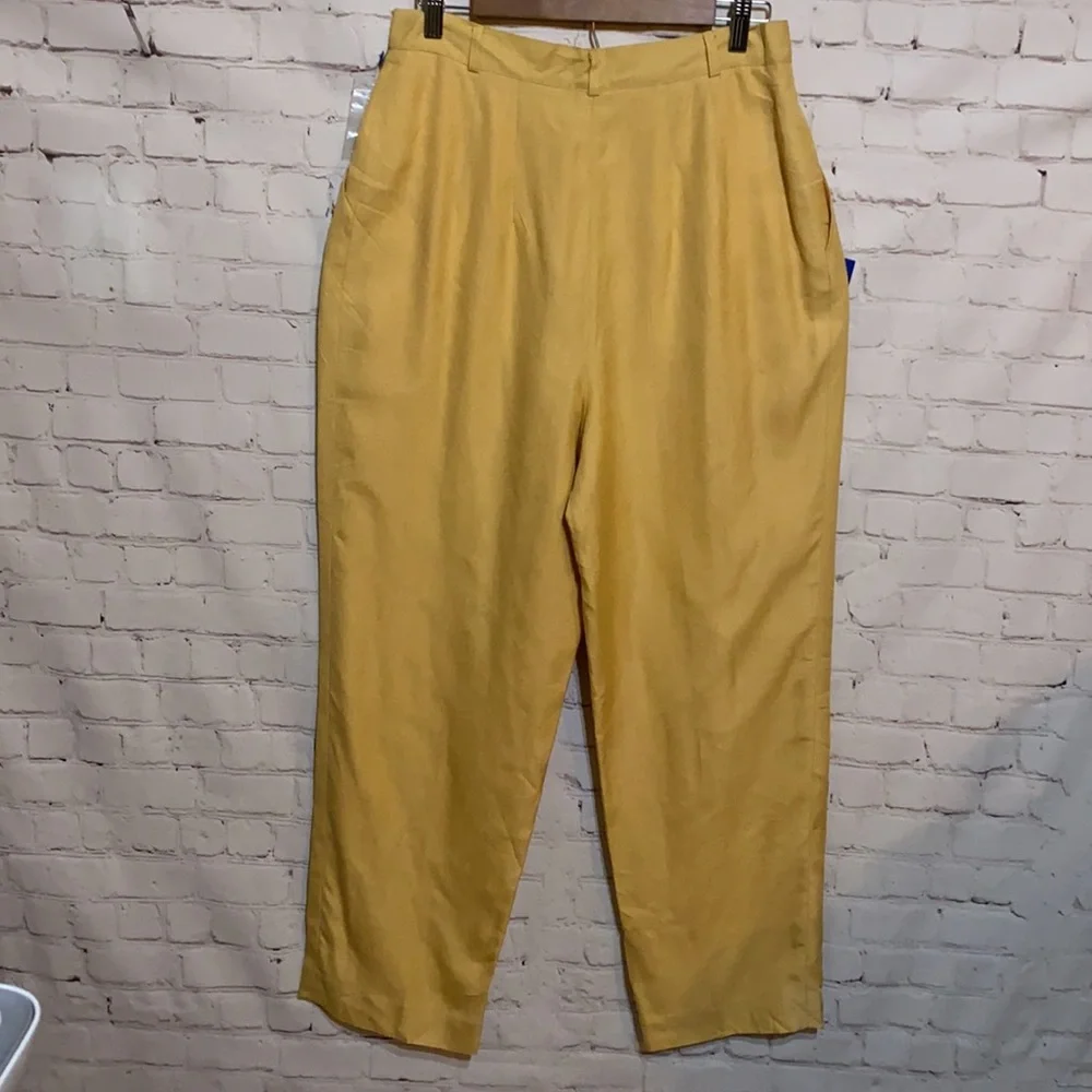 Charter Club Today's Classics Linen Blend Pants Size 12 - Picture 2 of 11